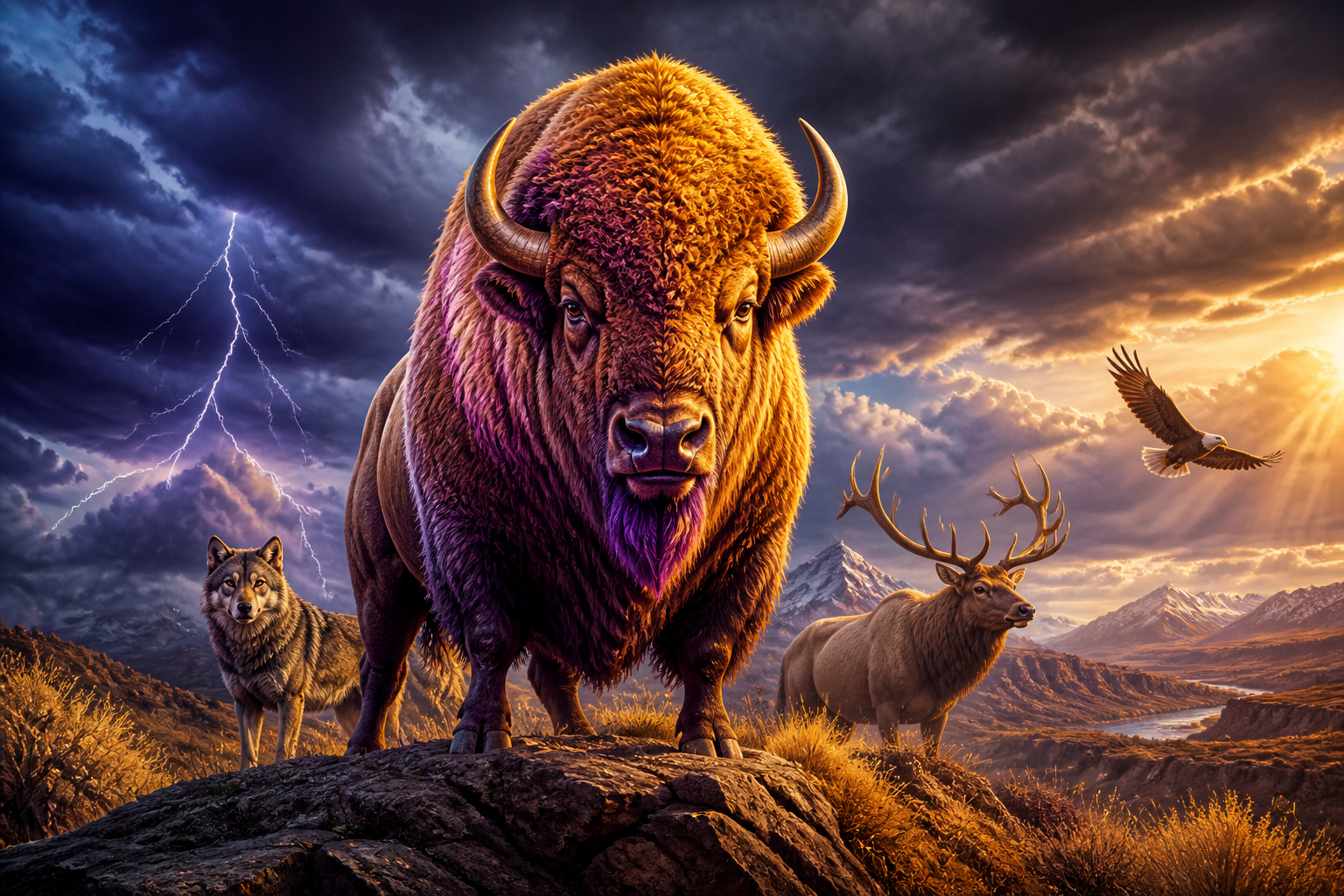 Buffalo King demo: juega gratis la slot del búfalo