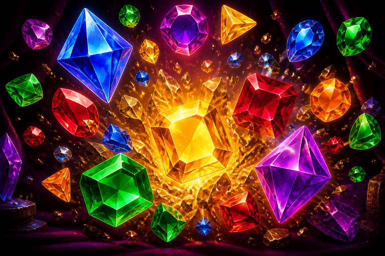 Gems Bonanza demo: cluster pays y juego gratis