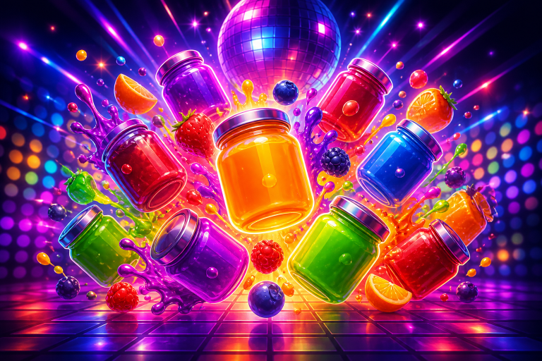 Jammin Jars demo: juega gratis la slot disco de Push Gaming